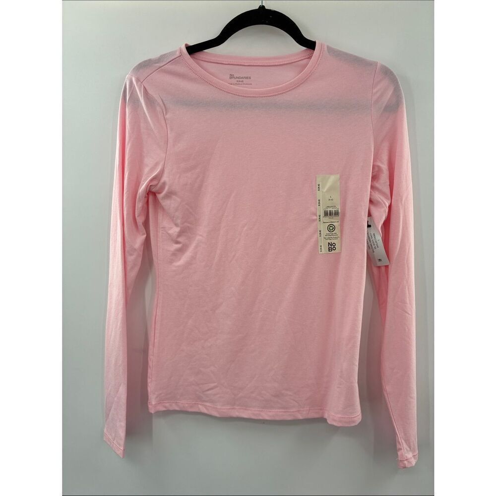 3For$20 No Boundaries Pastel Pink Crew Neck Tee size Small